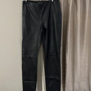 NEW PEACE OF CLOTH faux leather jegging in black sz small